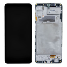 Дисплей для Samsung A225 Galaxy A22 (4G) (2021) с тачскрином в рамке (Black) (Original)