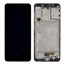Дисплей для Samsung A315 Galaxy A31 (2020) с тачскрином в рамке (Black) (Original)