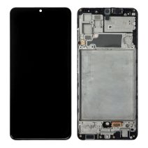 Дисплей для Samsung A325 Galaxy A32 (2021) с тачскрином в рамке (Black) (Original)