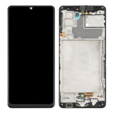 Дисплей для Samsung A426 Galaxy A42 (5G) (2020) з тачскріном в рамці (Black) (Original)