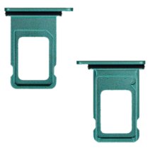 Держатель SIM-карты для Apple iPhone 11 (версия на 2×SIM) (Green)
