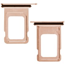 Держатель SIM-карты для Apple iPhone 11 Pro (версия на 2×SIM) (Gold)