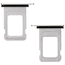Держатель SIM-карты для Apple iPhone 11 Pro (версия на 1×SIM) (Silver)