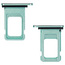 Держатель SIM-карты для Apple iPhone 11 (версия на 1×SIM) (Green)