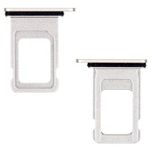 Держатель SIM-карты для Apple iPhone 11 (версия на 1×SIM) (White)