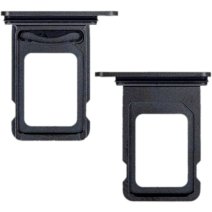 Тримач SIM-карти для Apple iPhone 12 Pro Max (версія на 2×SIM) (Black)