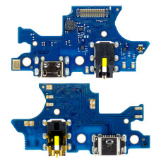 Нижняя плата для Samsung A750 Galaxy A7 (2018) с разъемом зарядки и микрофоном