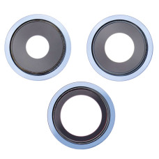 Стекло камеры для iPhone 13 Pro в рамке (Sierra blue) (Original)