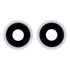 Скло камери для iPhone 13 в рамці (Pink) (Original)