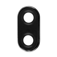 Стекло камеры для Huawei P Smart Plus в рамке (Black)