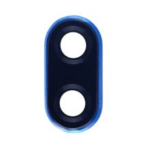 Стекло камеры для Huawei P Smart Plus в рамке (Blue)