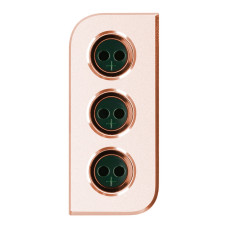 Скло камери для Samsung G991 Galaxy S21 в рамці (Phantom pink) (Original)