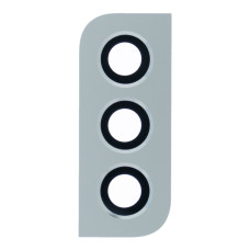 Скло камери для Samsung S906 Galaxy S22 Plus (5G) в рамці (White) (Original)