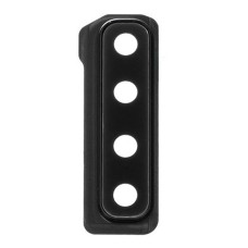 Стекло камеры для Samsung A920 Galaxy A9 (2018) в рамке (Caviar black)