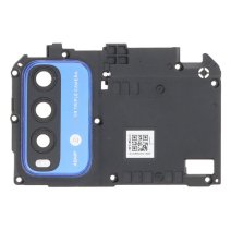 Скло камери для Xiaomi Redmi 9T в рамці (Blue) (Original PRC)