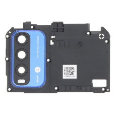 Стекло камеры для Xiaomi Redmi 9T в рамке (Blue)