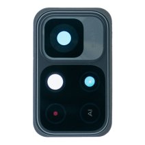 Скло камери для Xiaomi Redmi Note 11 (5G) в рамці (Black) (Original PRC)