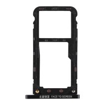 Тримач SIM-карти для Xiaomi Mi Max 3 (версія на 2×SIM) (Black)
