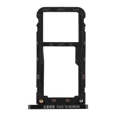 Держатель SIM-карты для Xiaomi Mi Max 3 (версия на 2×SIM) (Black)