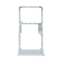 Держатель SIM-карты и карты памяти для Motorola XT2255 Moto G72 (версия на 2×SIM) (Silver)