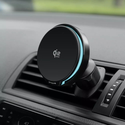 Автотримач Proove Spark Qi2.2 25W black