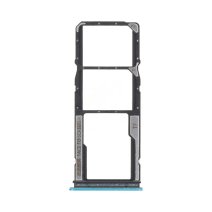 Держатель SIM-карты и карты памяти для Xiaomi Redmi 10 (India) (2×SIM, карта памяти) (Green)