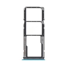 Держатель SIM-карты и карты памяти для Xiaomi Redmi 10 (India) (2×SIM, карта памяти) (Green)