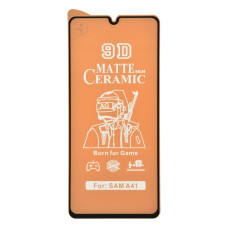 Защитная пленка Ceramic Matte для ZTE Blade A7 (2020) (Full Glue) (Black)