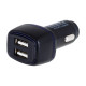 Автомобильное зарядное устройство Borofone BZ14 2xUSB-A (12W · 2.4A) с кабелем USB-A – Micro-USB (Black)