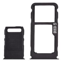 Держатель SIM-карты для Nokia 3.1 Plus (для второй SIM-карты) (Black)