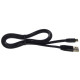 Кабель Remax RC-001м USB-A – Micro-USB (1 м · 2.1A) (Black)