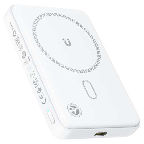 Повербанк Acefast M26 Magnetic PD20W (10000 mAh) (White)