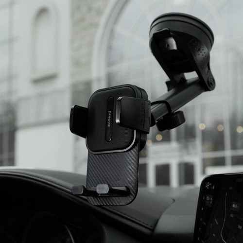 Автодержатель Proove Carbon Clamp Suction Type Car Mount (Black)