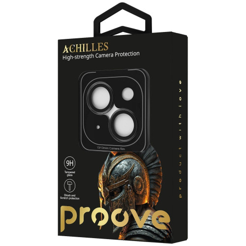 Защитное стекло камеры Proove Achilles для Apple iPhone 13 (Silver)