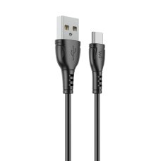 Кабель Wibrand Boa USB-A – Type-C (1 м · 12W · 2.4A) (Black)