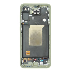 Дисплей для Samsung A556 Galaxy A55 (5G) (2024) з тачскріном в рамці (Yellow) (Original)