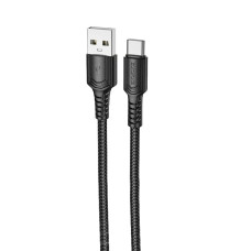 Кабель Borofone BX116 USB-A – Type-C (1 м · 15W · 3A) (Black)