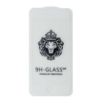 Защитное стекло Lion для Apple iPhone SE (2nd gen) (2020) (Full Glue) (0.3 мм, 2.5D) (White)