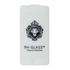 Защитное стекло Lion для Apple iPhone SE (2nd gen) (2020) (Full Glue) (0.3 мм, 2.5D) (White)