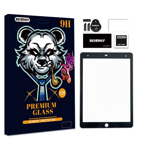 Захисне скло BEISOKY для Apple iPad Air (5th generation) (2022) (Silk Print) (Black)