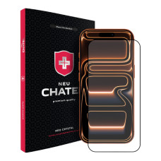 Защитное стекло +NEU Chatel Corning Gorilla Glass для Apple iPhone 18 Pro Max (Black)