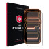 Захисне скло +NEU Chatel Corning Gorilla Glass для Apple iPhone 16 Pro Max (Black)