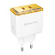 Сетевое зарядное устройство Borofone BAS33A 2xUSB-C (45W · 3A) (White)