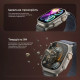 Захисне скло Proove Achilles для Apple Watch Ultra 2 (49mm) (Black)