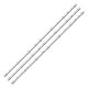 Прямая подсветка для телевизора Hisense 43″ JL.D42571330-003FS-M-V01 (3 планки по 760 мм, 7 LED, линза 14 мм, 3 В)