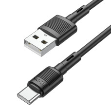 Кабель Hoco X83 USB-A – Type-C (1 м · 15W · 3A) (Black)