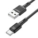 Кабель Hoco X83 USB-A – Type-C (1 м · 15W · 3A) (Black)