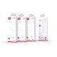 Кабель XO NB230 Rock Series USB-A – Type-C (1 м · 12W · 2.4A) (White)
