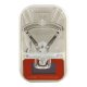 Мережевий зарядний пристрій універсальний (Жабка) USB (Red)