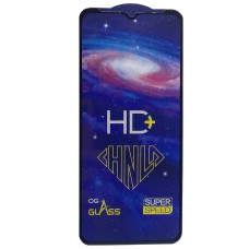 Защитное стекло в тех упаковке для Nokia C21 (Full Glue) (0.3 мм, 2.5D) (Black)
